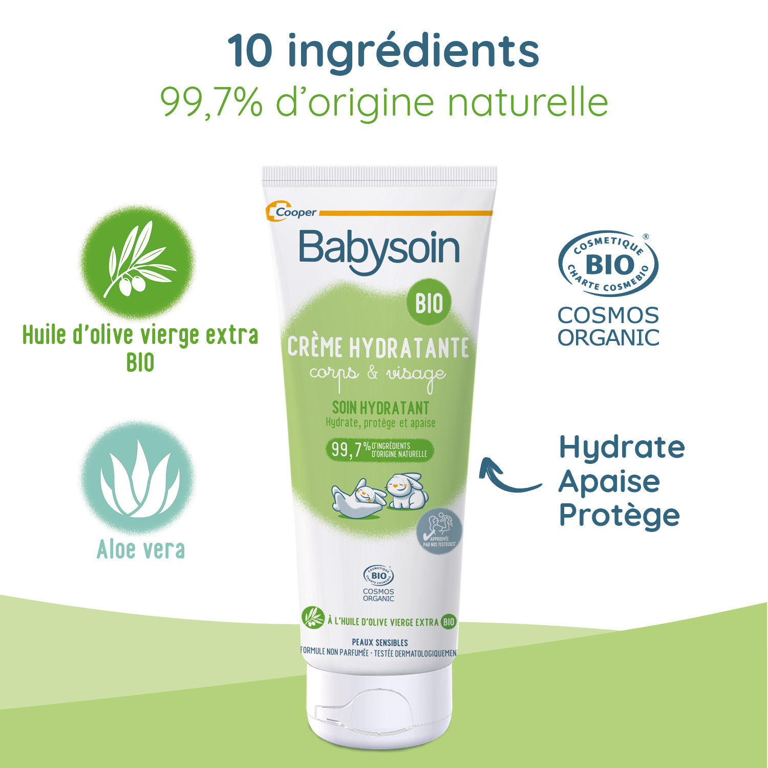 Babysoin Crème Hydratante Bébé 200 ml